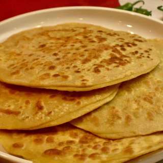 Aloo Paratha (potato stuffed flatbread)