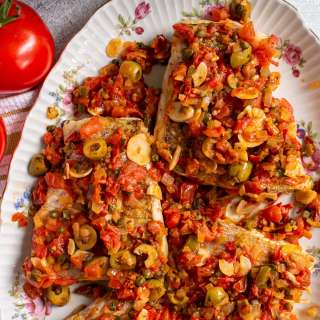 Pescado a la Veracruzana (Veracruz Style Fish)