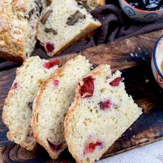 Soda Bread Recipe (With Cranberries & Walnuts)