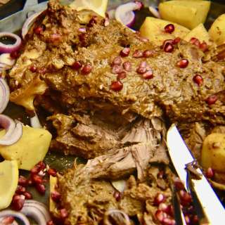 Roast Leg Of Goat (Raan)