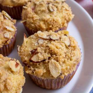 Plum Almond Muffins