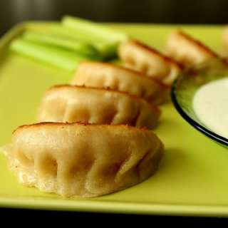 Buffalo Chicken Dumplings