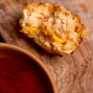 Potato Cheese Balls (With Chicken)