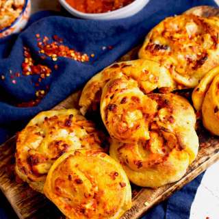 Pizza Rolls Recipe (With Chicken Tikka)