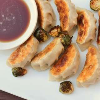 Brussels Sprouts and Bacon Dumplings
