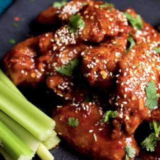 Air-Fried Chicken Wings Recipe