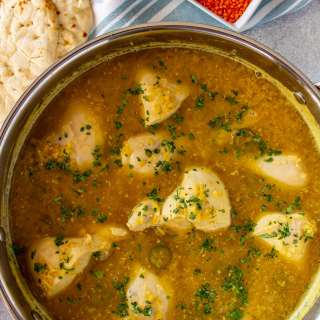 Murghi aur Masoor Dal (Bombay-style Chicken Dal)