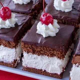 Wuzetka (W-Z Polish Chocolate Cream Cake)