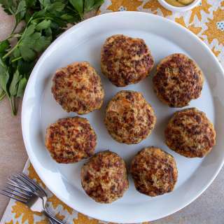 Frikadellen / Buletten (German Hamburgers)