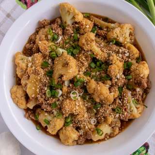 Stir-Fried Cauliflower with Chile-Garlic Sauce