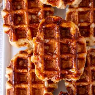 Gaufres de Lièges (Belgian Liège Waffles)