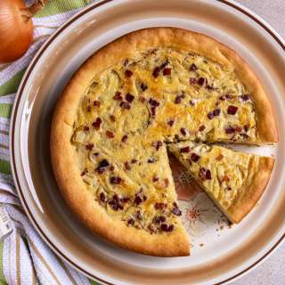 Zwiebelkuchen (German Onion Pie)