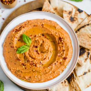 Pizza Hummus--dairy and sesame free