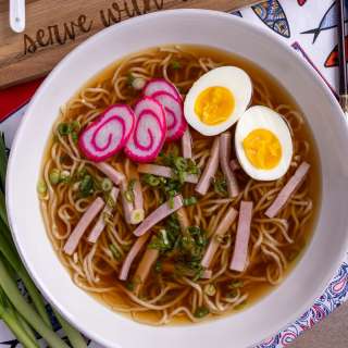 Saimin (Hawaiian Noodle Soup)