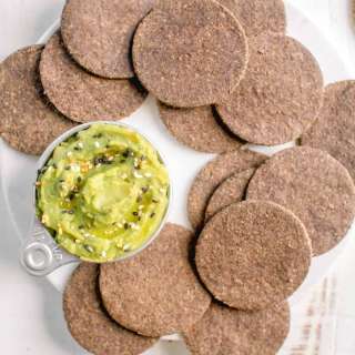 Gluten-free Vegan Lentil Crackers