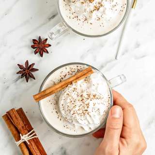Vegan Egg Nog (sugar-free & keto)