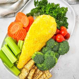 The Cutest Easter Appetizer Ever? Try This Carrot Cheese Ball!