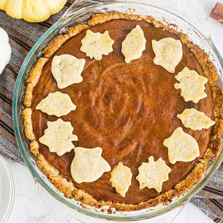 Healthy Pumpkin Pie (gluten-Free, dairy Free, vegan option)