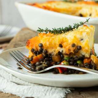Hearty and Healthy Green Lentil Shepherd’s Pie