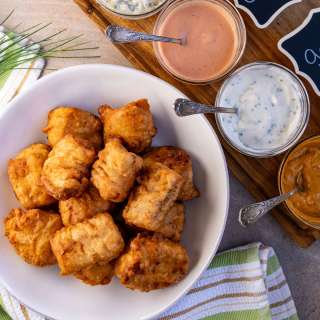 Kibbeling (Dutch Fried Fish Bites)