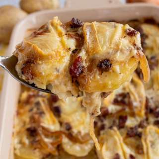 Tartiflette (French Potato, Bacon and Cheese Gratin)