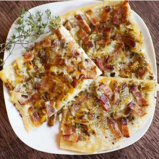 Flammkuchen (French/ German Pizza)