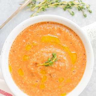 Creamy Vegan Vitamix Tomato Soup