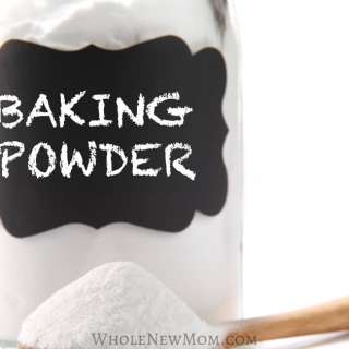 Aluminum-free Baking Powder (grain free, paleo)