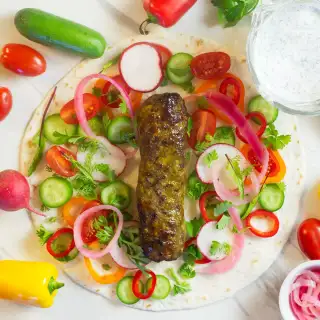 Lamb Kofka Wraps (Air Fryer)