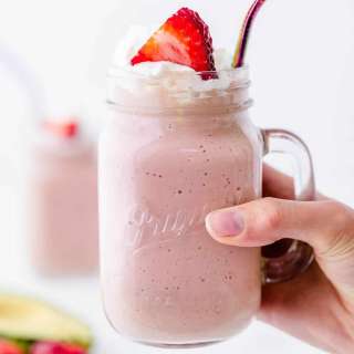 Strawberry Avocado Smoothie