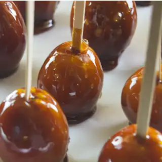 Easy Homemade Crab Apple Toffee Apples