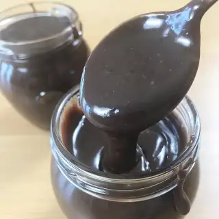 1 Minute, 3 Ingredient Microwave Hot Fudge Sauce