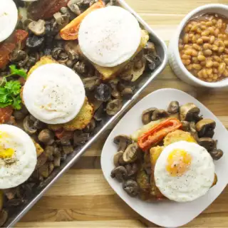 Ulster Fry Tray Bake
