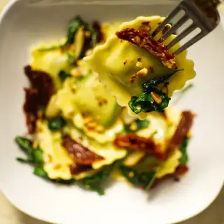 Spinach Ricotta Ravioli