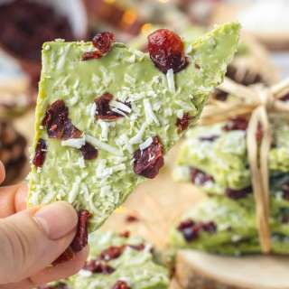Matcha White Chocolate Bark