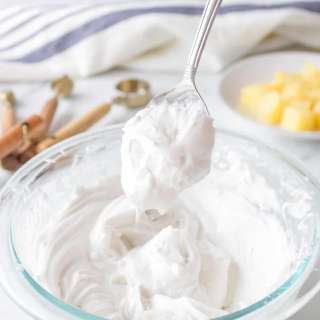Dairy-free Sugar-free Whipped Cream