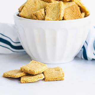 Homemade Cheez Its - keto w/ vegan option