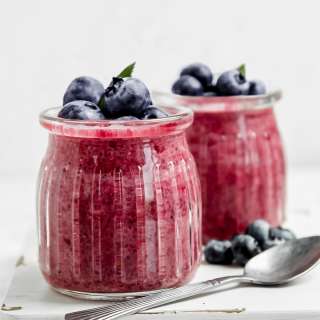 Dairy-Free Berry Chia Pudding