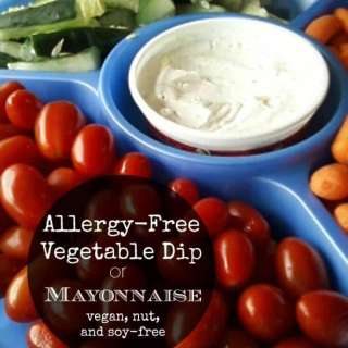 Vegan Mayonnaise Recipes | Egg-Free, Soy-Free Vegetable Dip