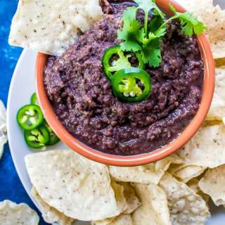 Yummy Fat Free Easy Bean Dip - Our Family Favorite