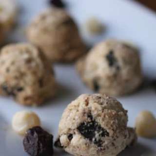 Chocolate Chip Coconut Macadamia Cookies (grain and dairy free with egg and sugar free options)