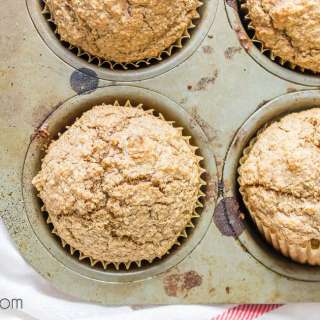 Oat Bran Muffins (gluten free with sugar-free option)