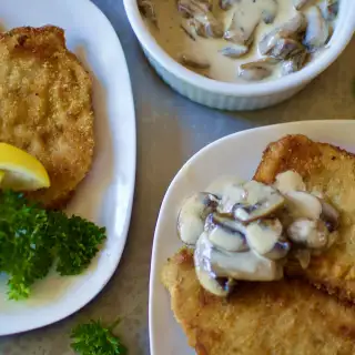 Recipe for Jager or Wiener Schnitzel