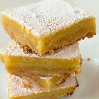 Meyer Lemon Bar with a Brown-Butter Crust Recipe (Nut-free)