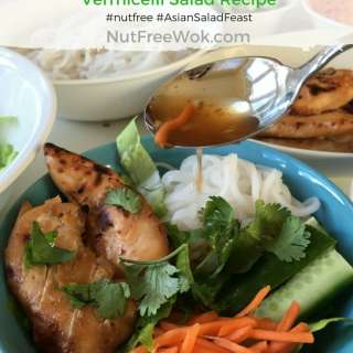 Vietnamese Chicken and Rice Vermicelli Salad Recipe