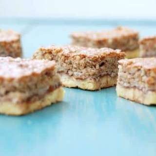Paleo Apricot Bars | Fruit and Nut Cake Bars