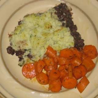 Adzuki Bean Shepherd's Pie (with low-carb topping)