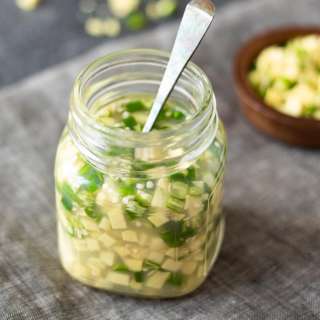 Ginger Chili pickle (Adrak ka achar)