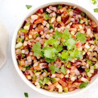 Kachumber (Indian Cucumber Salad)