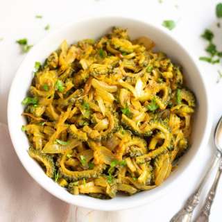 Karela (Bitter Melon Stir Fry)